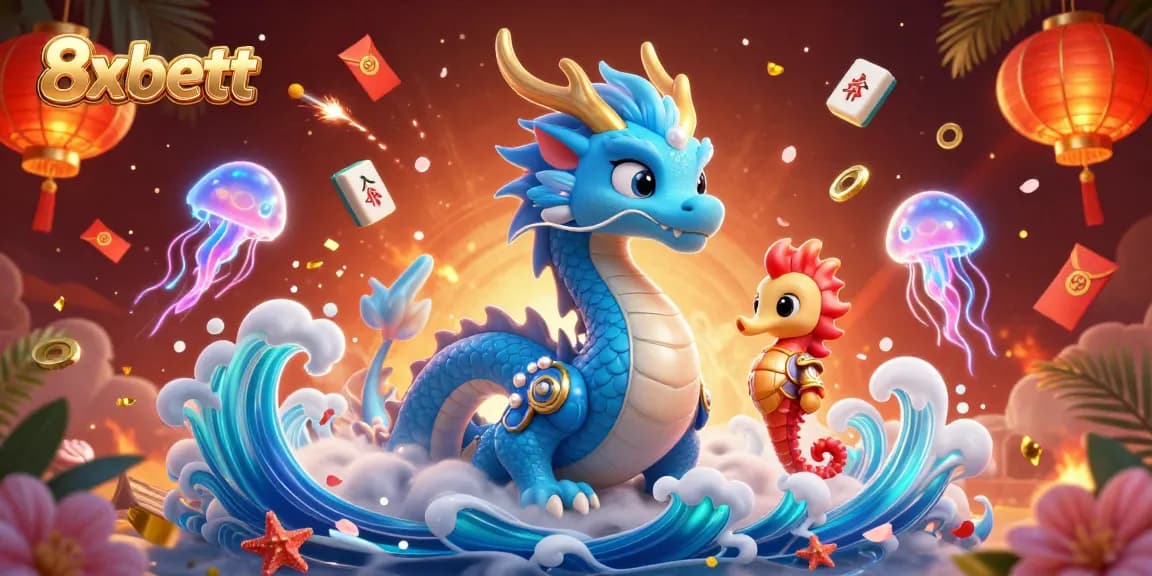 Experience thrilling fun with the 8xbett casino, showcasing a vibrant sea of gaming elements.