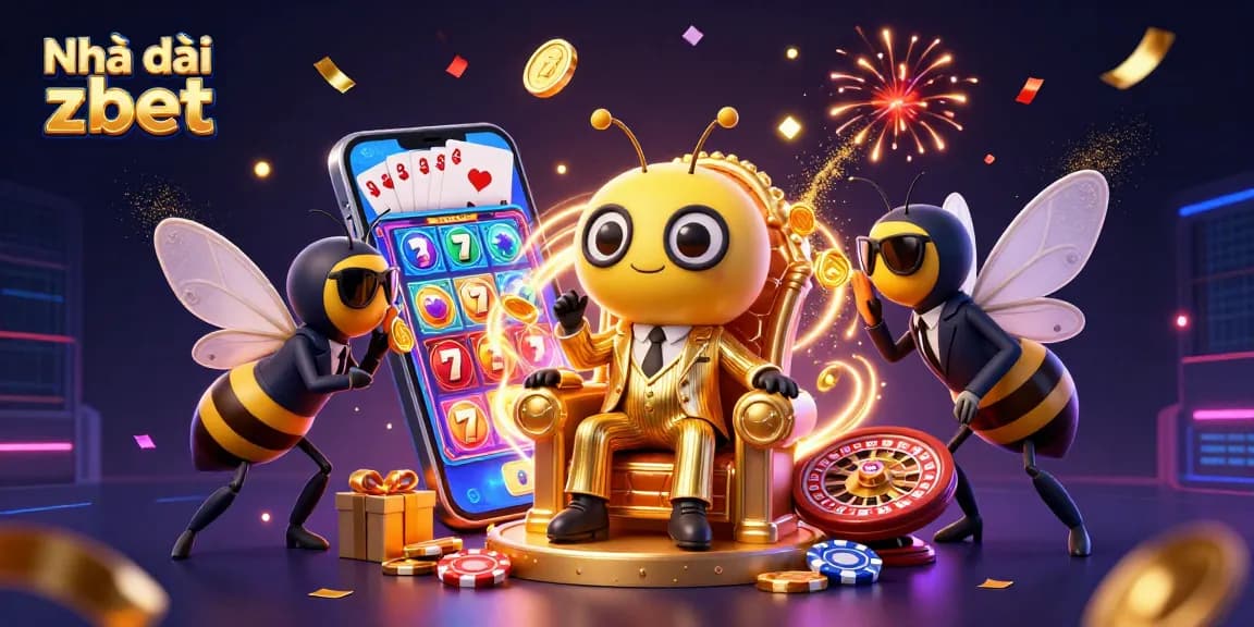 Engage with Nhà cái zbet through thrilling slot games featuring colorful animations and rich gambling elements.