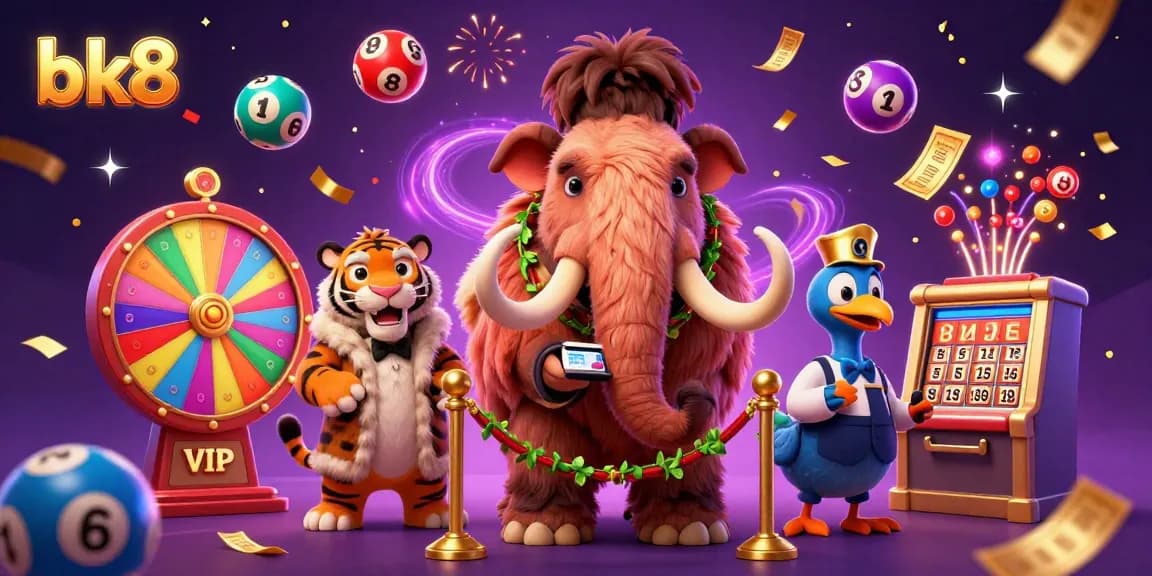 Experience thrilling moments at bk8 online casino with exciting games and colorful elements!