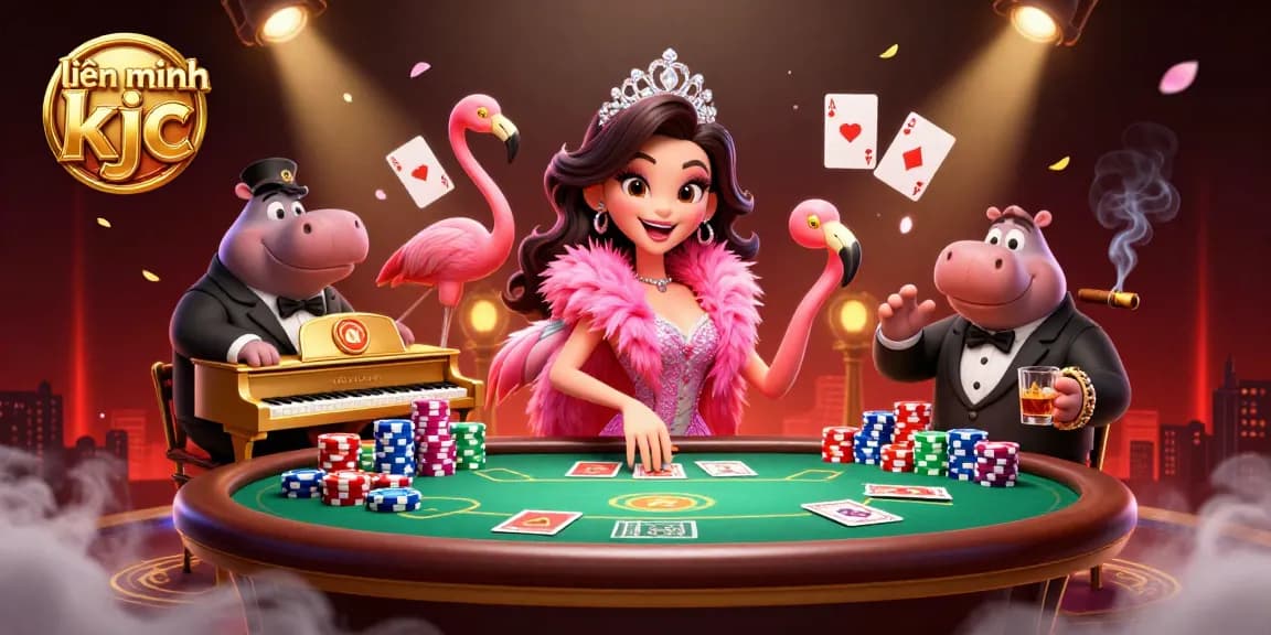 Experience exciting wins at liên minh kjc with dynamic poker action in a vibrant casino setting.