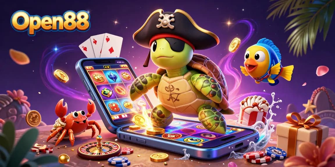 Experience thrilling entertainment with Open88's engaging casino games featuring vibrant characters and dynamic action.