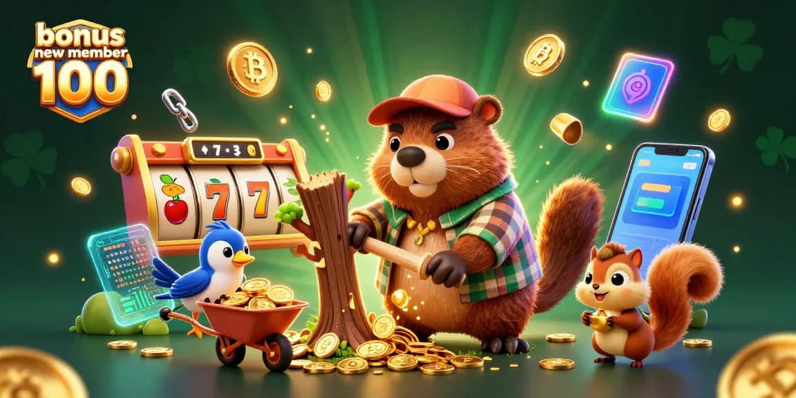 Mengklaim bonus new member 100 dengan permainan slot yang menyenangkan dan potensi jackpot besar.