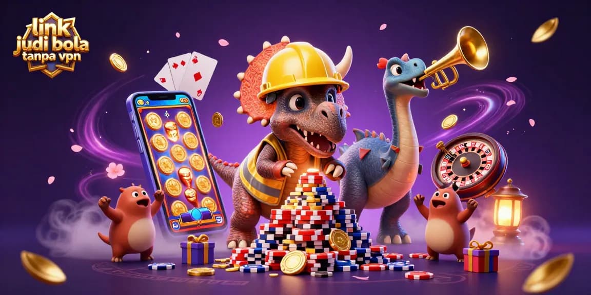 Engage in thrilling action with link judi bola tanpa vpn through diverse gaming elements and vibrant characters.