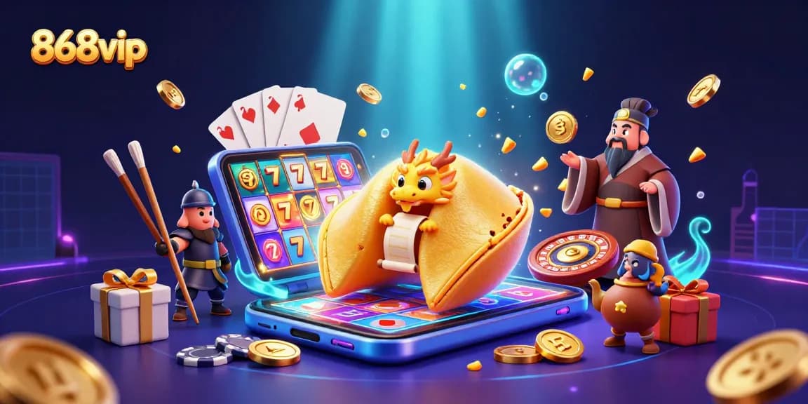 Play thrilling slot games with 868vip and win massive rewards from golden coins and fortune games.