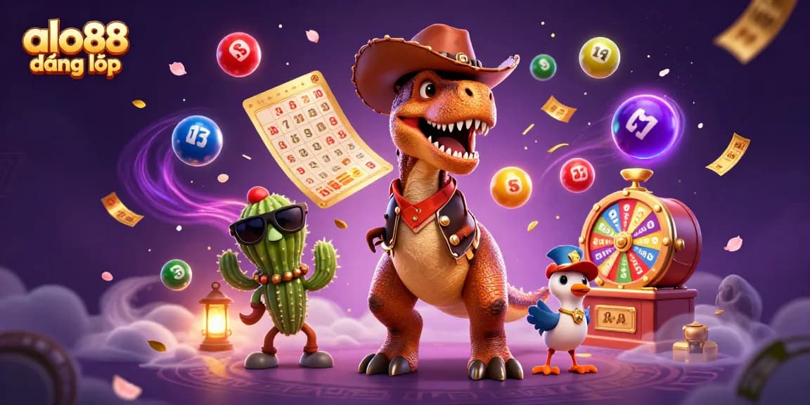 Experience the thrill of alo88 đăng nhập with a vibrant gambling scene featuring iconic casino elements.