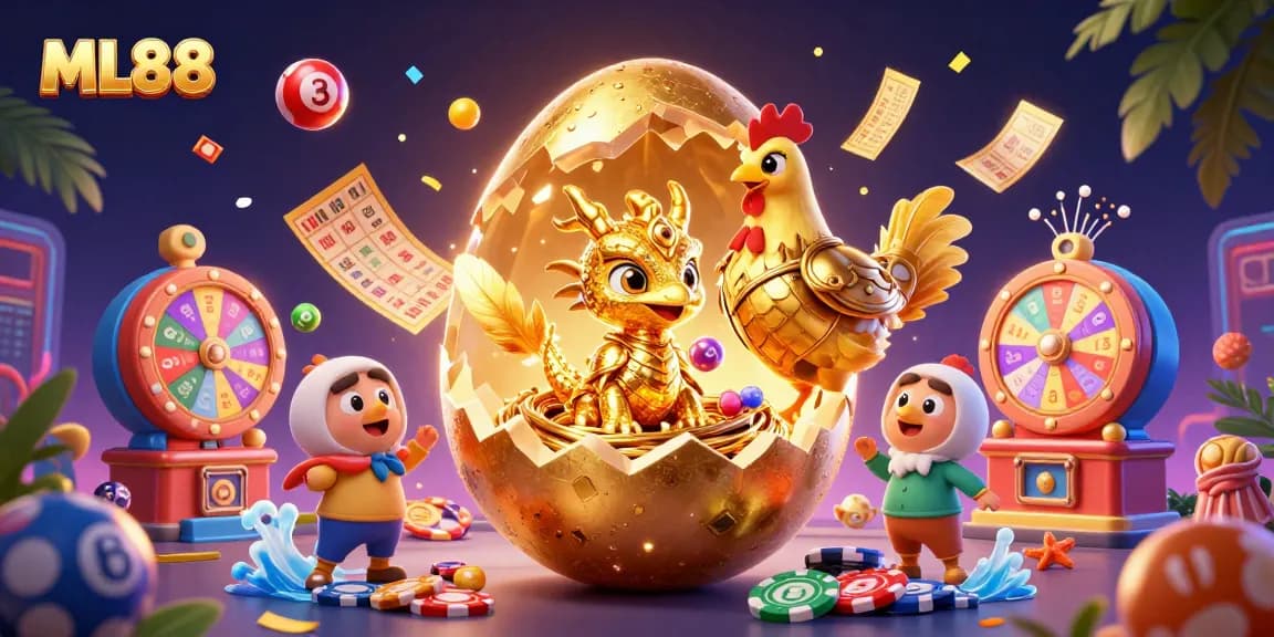Play thrilling games with ML88 for exciting wins amidst vibrant casino elements