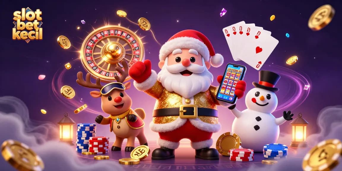 Menangkan jackpot dengan slot taruhan kecil dari Santa Claus yang ceria dan rekan-rekannya.