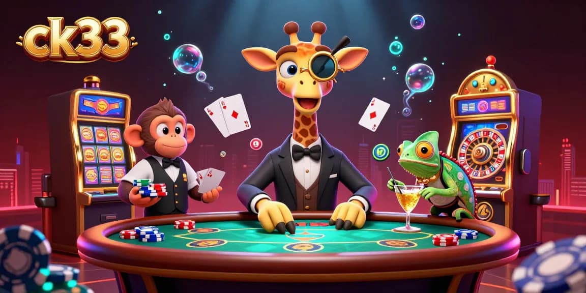 Experience thrilling gaming adventures at ck33, featuring exciting poker and casino elements.