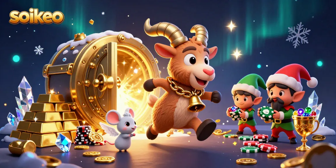 Engage with soikeo's holiday-horror casino featuring Krampus and festive elements.