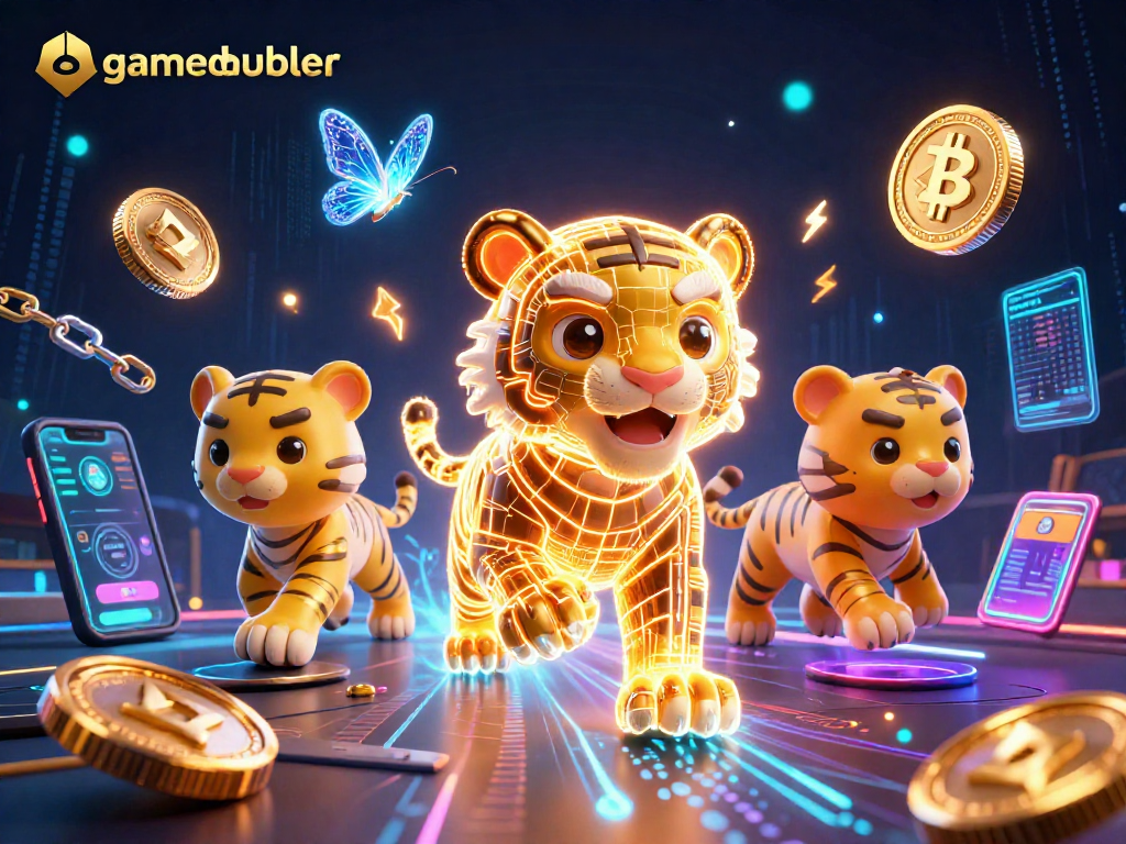 Join gamedoubler for thrilling entertainment in a vibrant digital casino atmosphere.