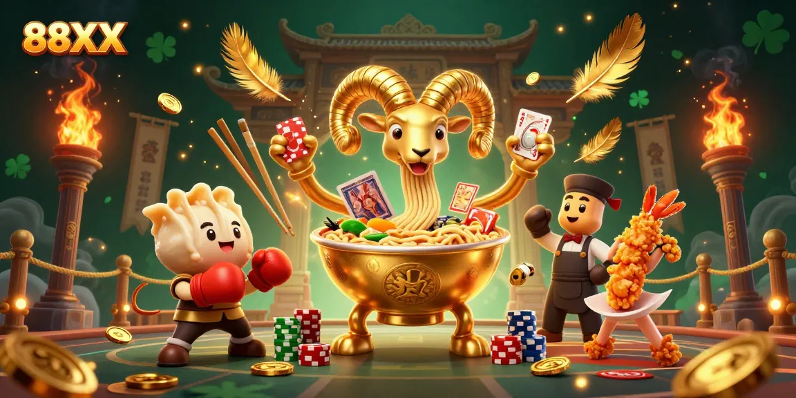 Experience thrilling wins at 88XX with colorful cartoon characters and gambling delights.