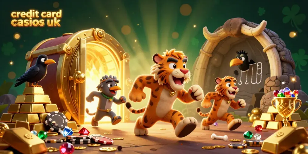 Experience thrilling gameplay in credit card casinos uk with a unique prehistoric theme and dynamic elements.