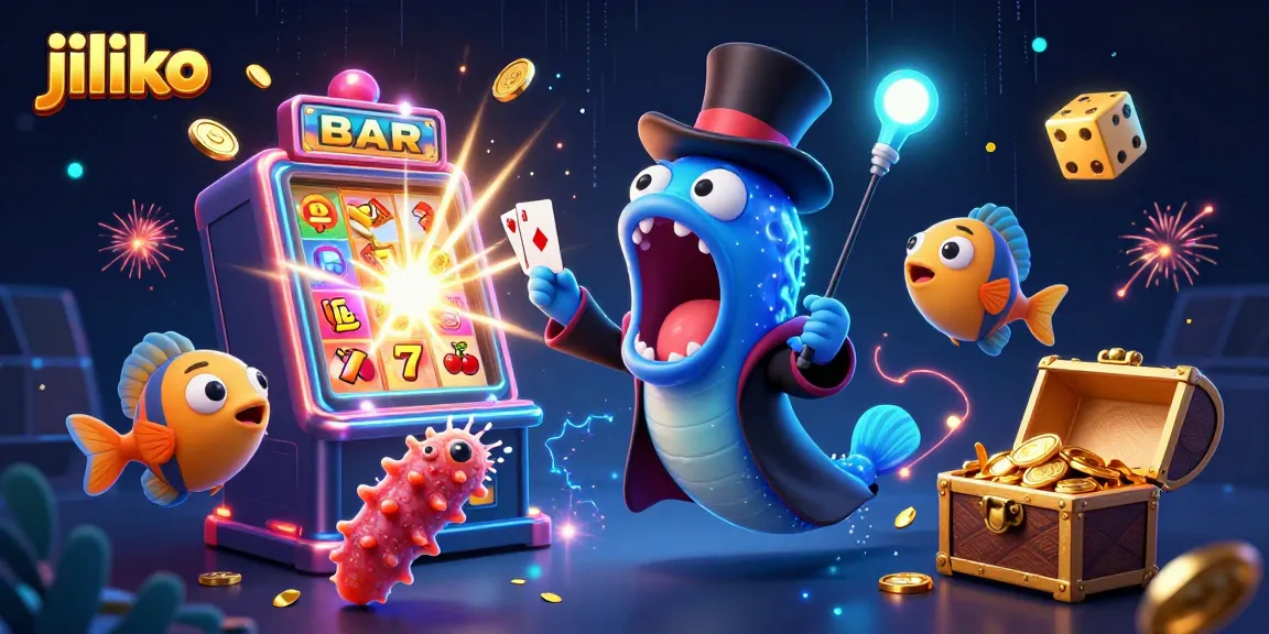Experience exhilarating gaming action on the jiliko platform with vibrant casino elements and engaging characters.