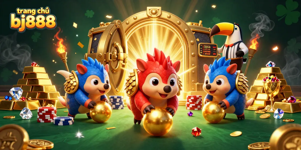Engage with thrilling actions at trang chủ bj888 featuring competitive pangolins in an exciting gambling scene.