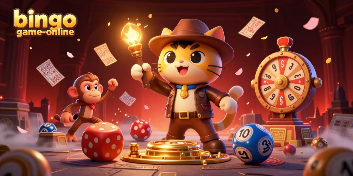 Experience thrilling jackpot excitement with bingo-game-online as cartoon characters engage in dynamic bingo action.