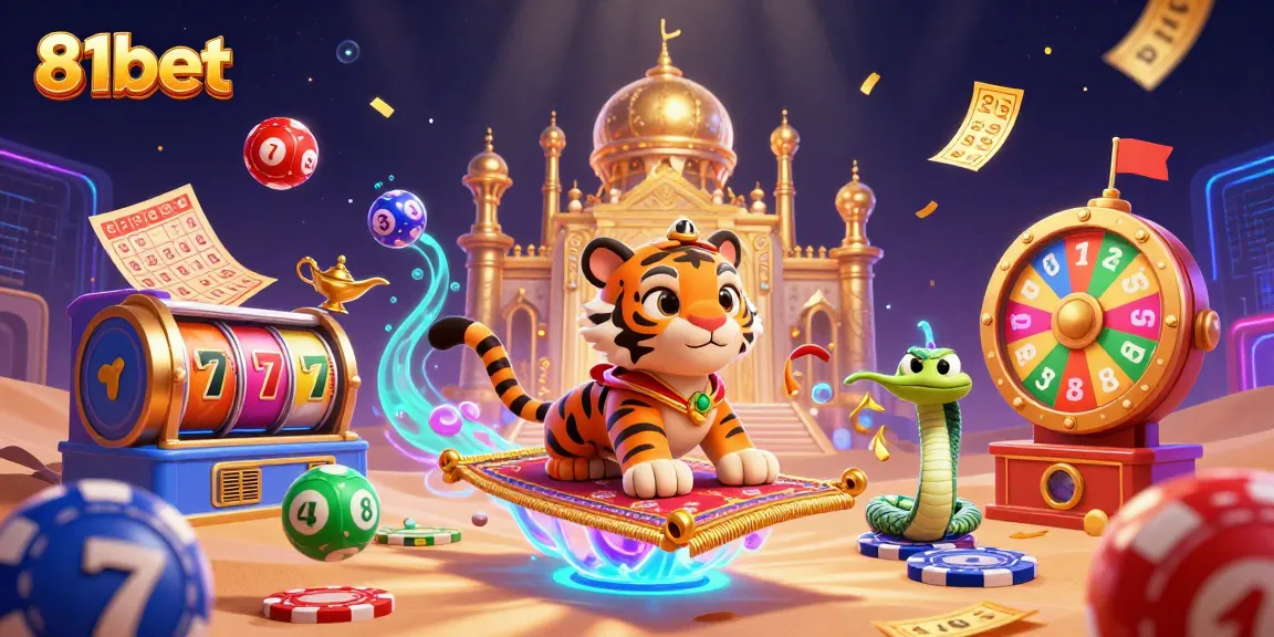 Experience excitement with 81bet's vibrant casino scene featuring dynamic games and thrilling visuals.