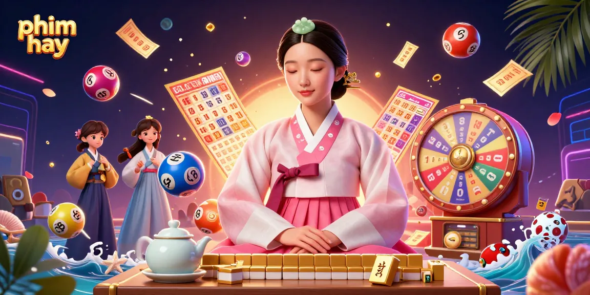 Engage with phim hay while enjoying vibrant lottery action and colorful elements in a dynamic 3D casino scene.