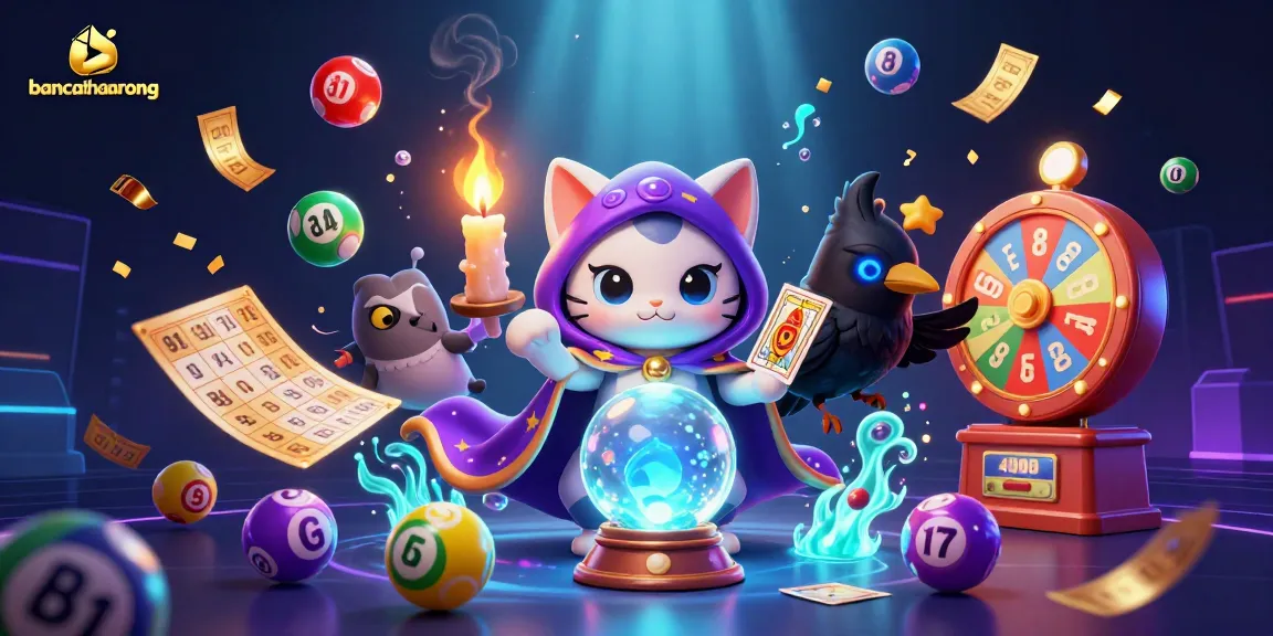Experience mystical fun with bancathanrong's vibrant characters and lottery elements in this stunning illustration.