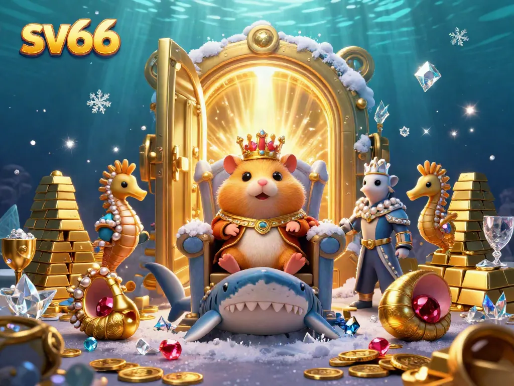 Engage with sv66 as the hamster king rules the casino realm filled with treasures and excitement.