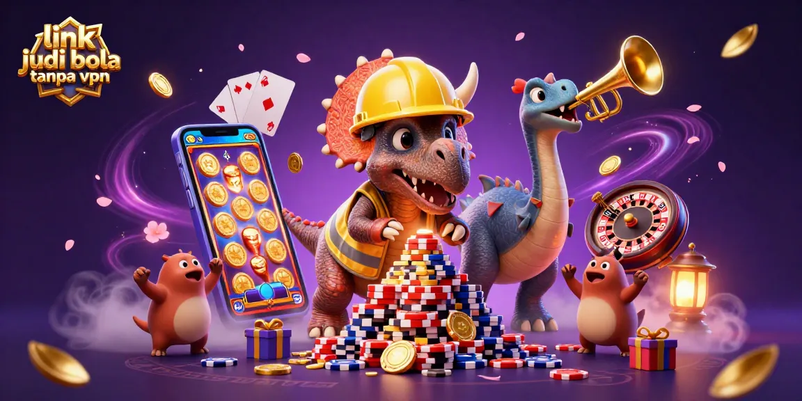Engage in thrilling action with link judi bola tanpa vpn through diverse gaming elements and vibrant characters.