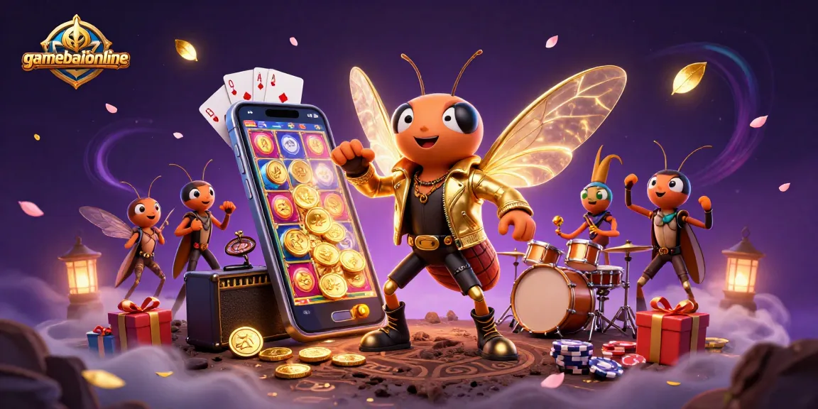 Experience exciting gameplay with gamebaiionline’s vibrant slot game elements and energetic characters.