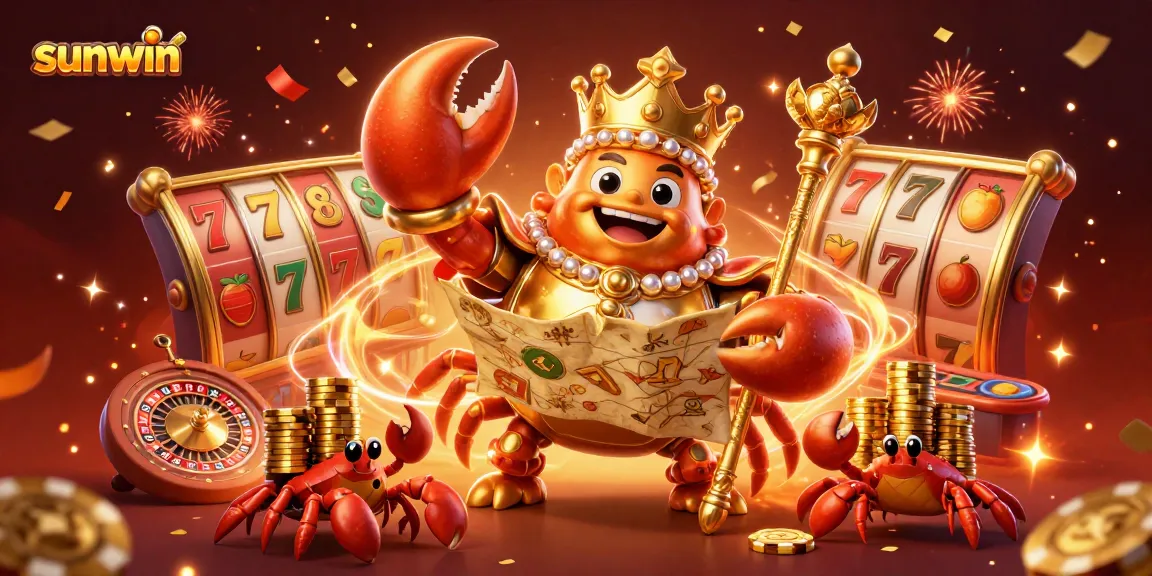 Engage in winning strategies at sunwin with a vibrant casino-themed illustration showcasing exciting games.