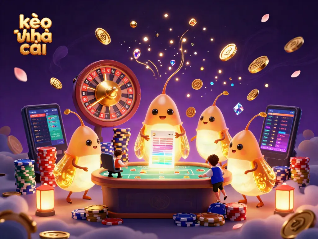 Experience winning strategies with kèo nhà cái showcasing an engaging sports betting scene.