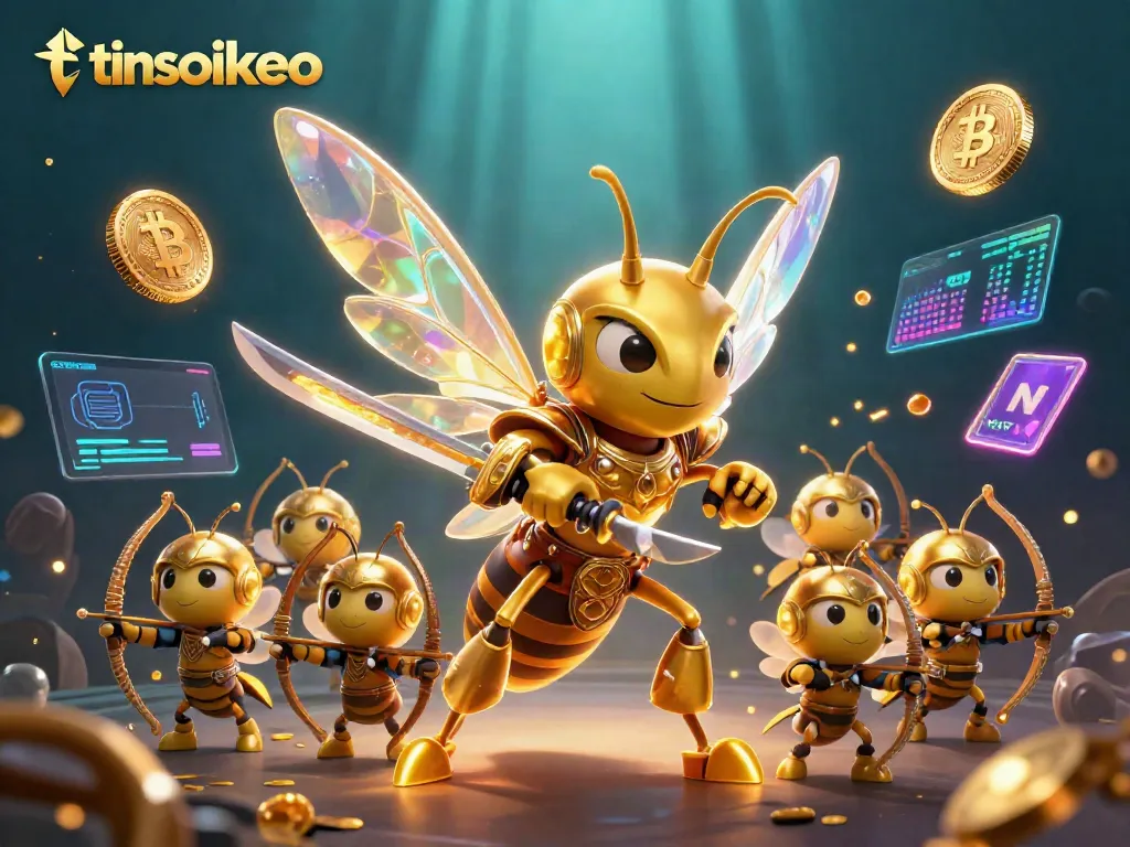 Engage with tinsoikeo's thrilling betting experience through a vibrant gaming scene with unique characters.