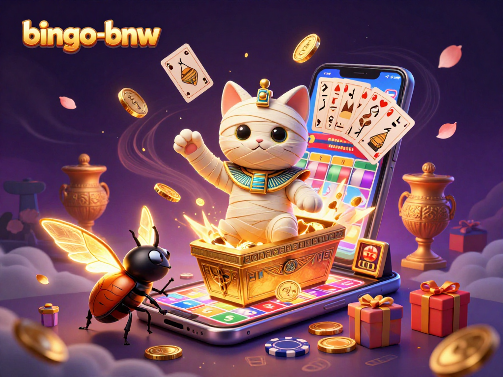 Experience thrilling jackpots with bingo-bnw's dynamic online bingo game, showcasing colorful game elements.