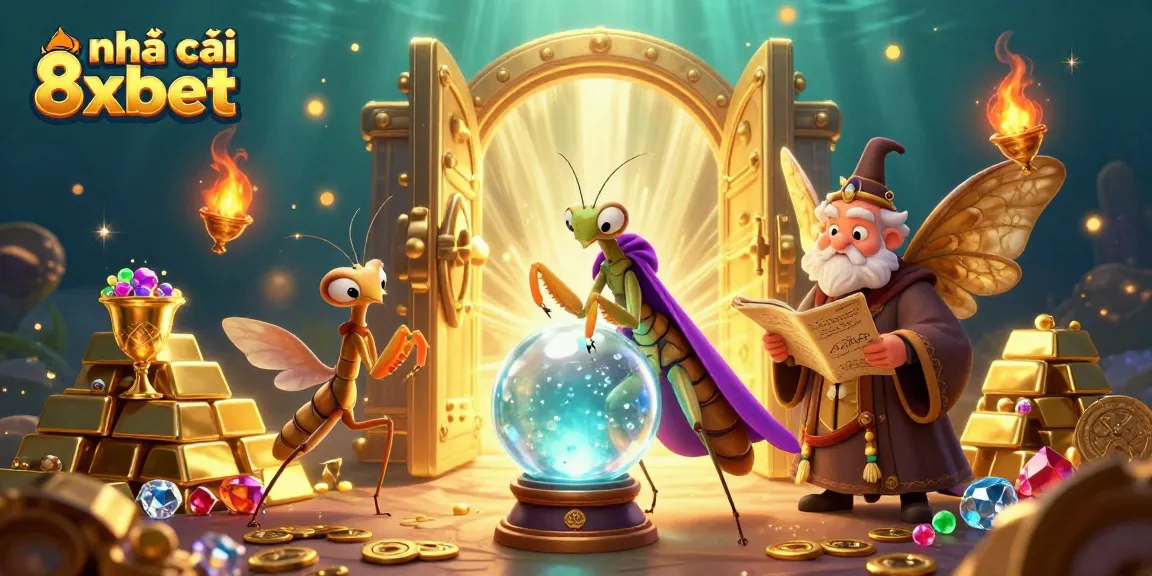 Experience the magic of nhà cái 8xbet with whimsical characters and dazzling treasures in 3D.