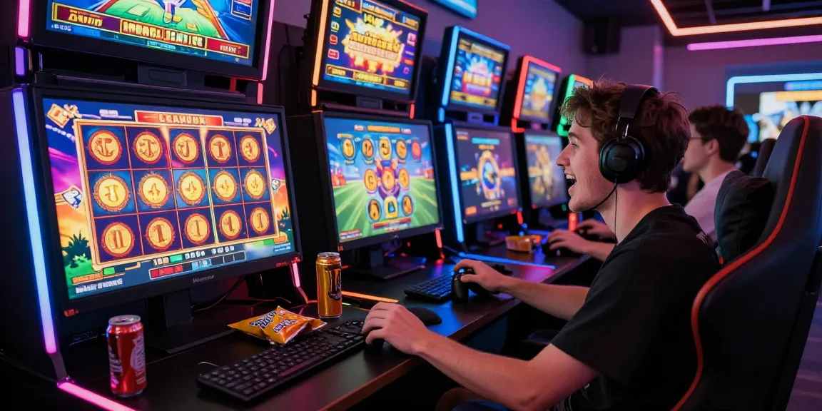 Exciting online slot gaming scene showcasing vibrant graphics and player engagement.