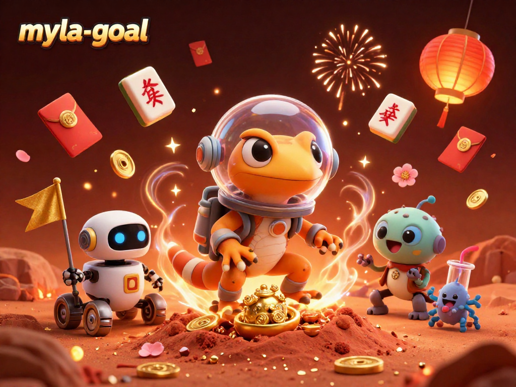 Engage with the exciting world of myla-goal as the Martian gecko uncovers a mystical gold casino.
