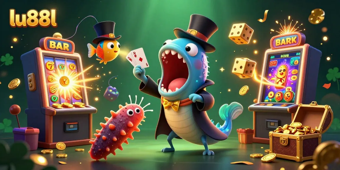 Play exciting casino games with lu88l while witnessing a magical underwater casino experience.